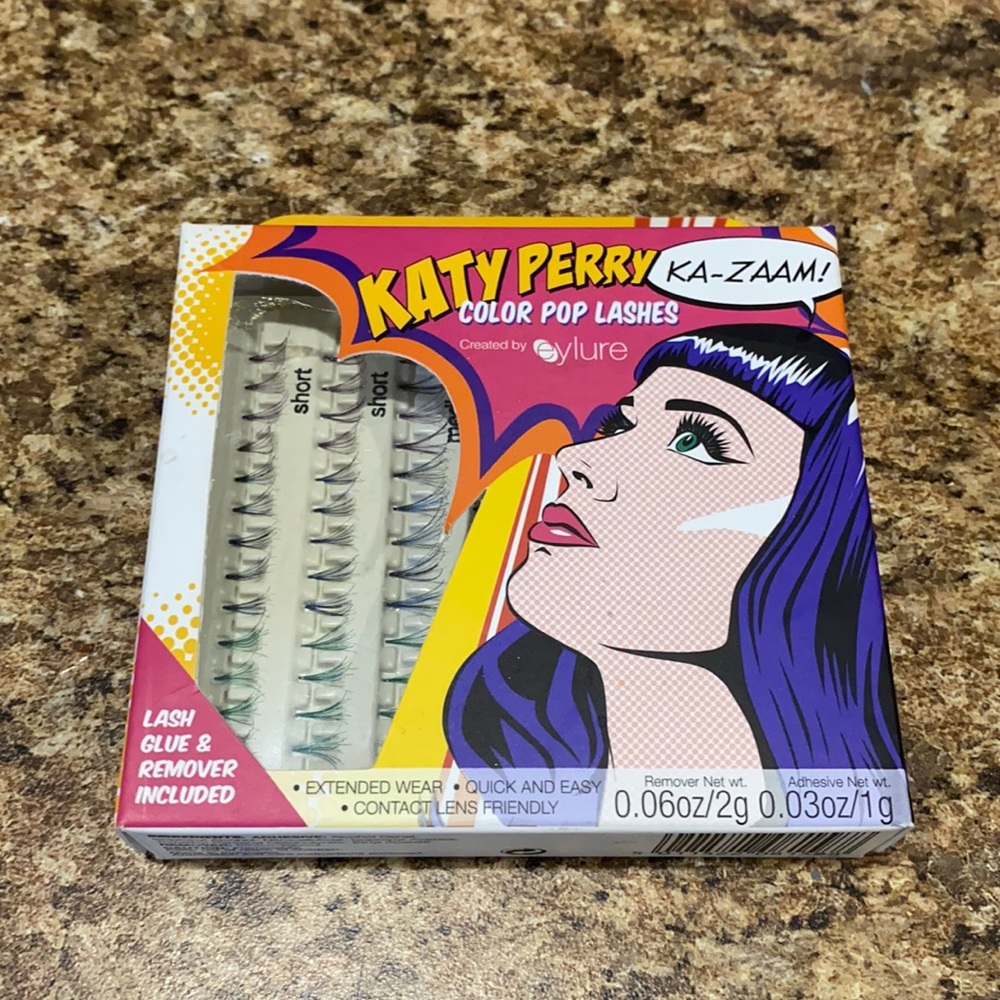 Brand new Katy Perry color pop lashes